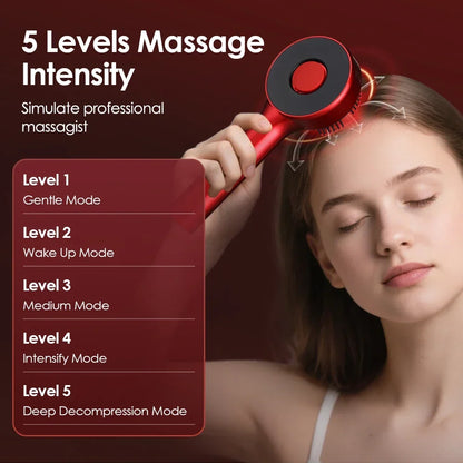 BX Red-Light Massage Comb